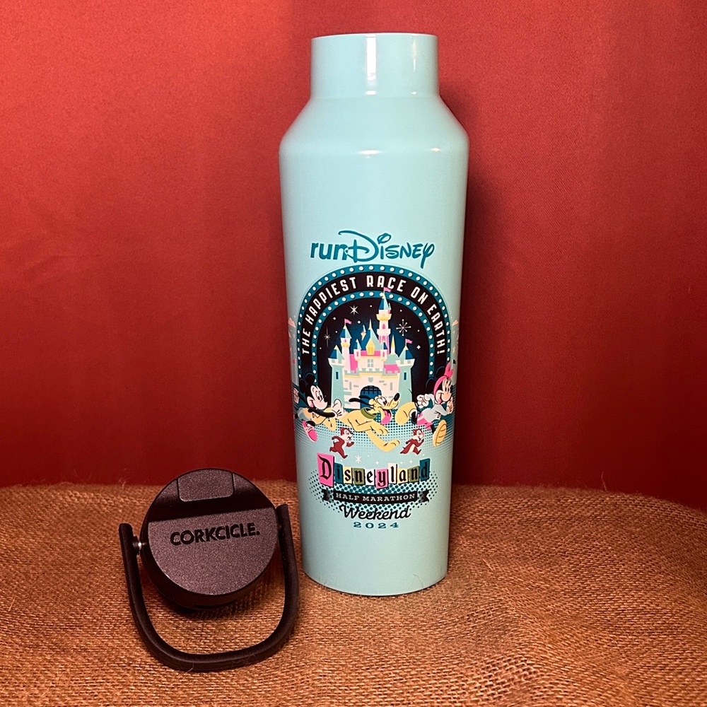 RunDisney Disneyland Half Marathon Weekend 2024 Corkcicle Water Bottle